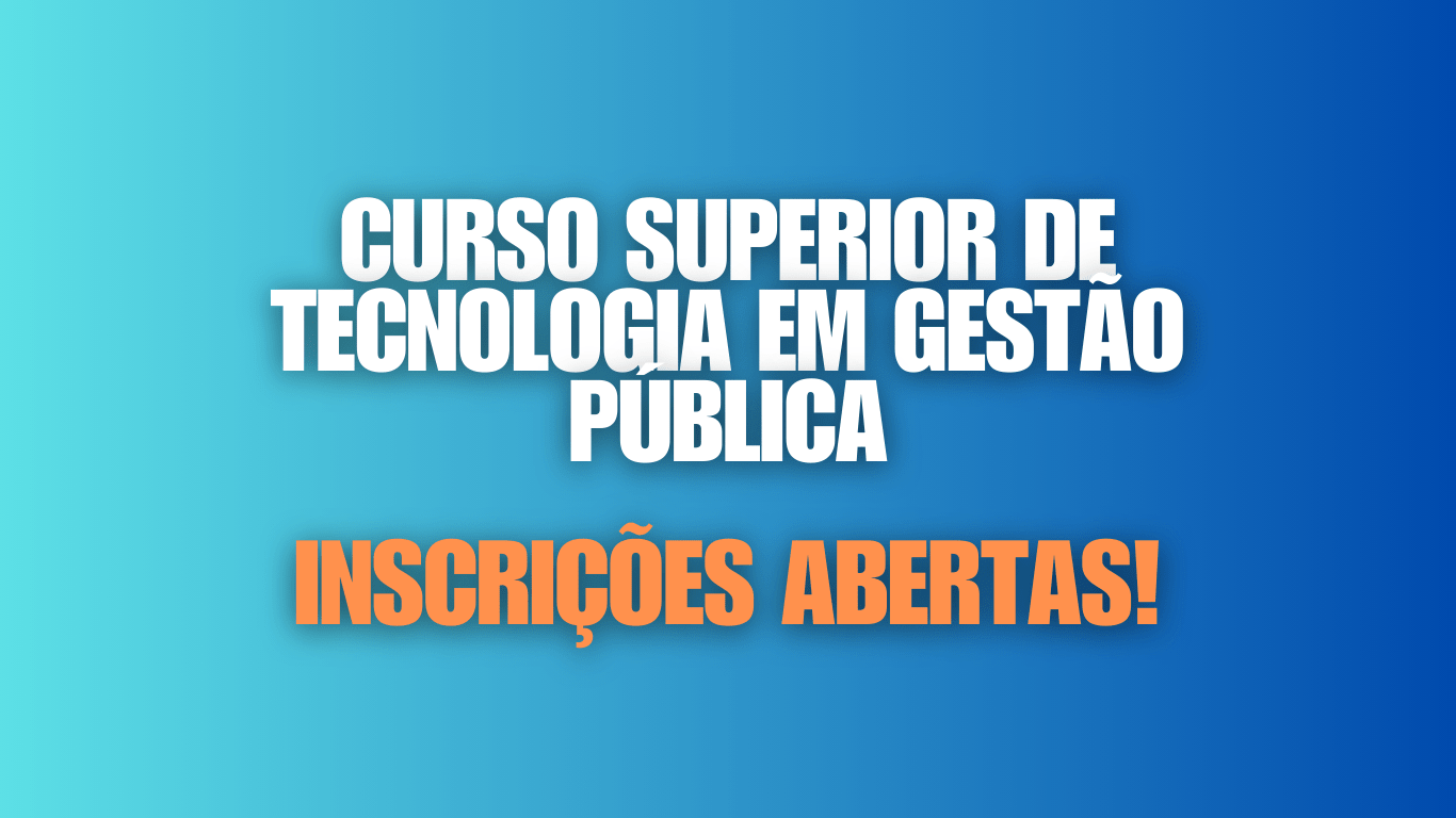 CURSO SUPERIOR DE TECNOLOGIA EM GESTÃO PÚBLICA - UNIOESTE - Conecta ...