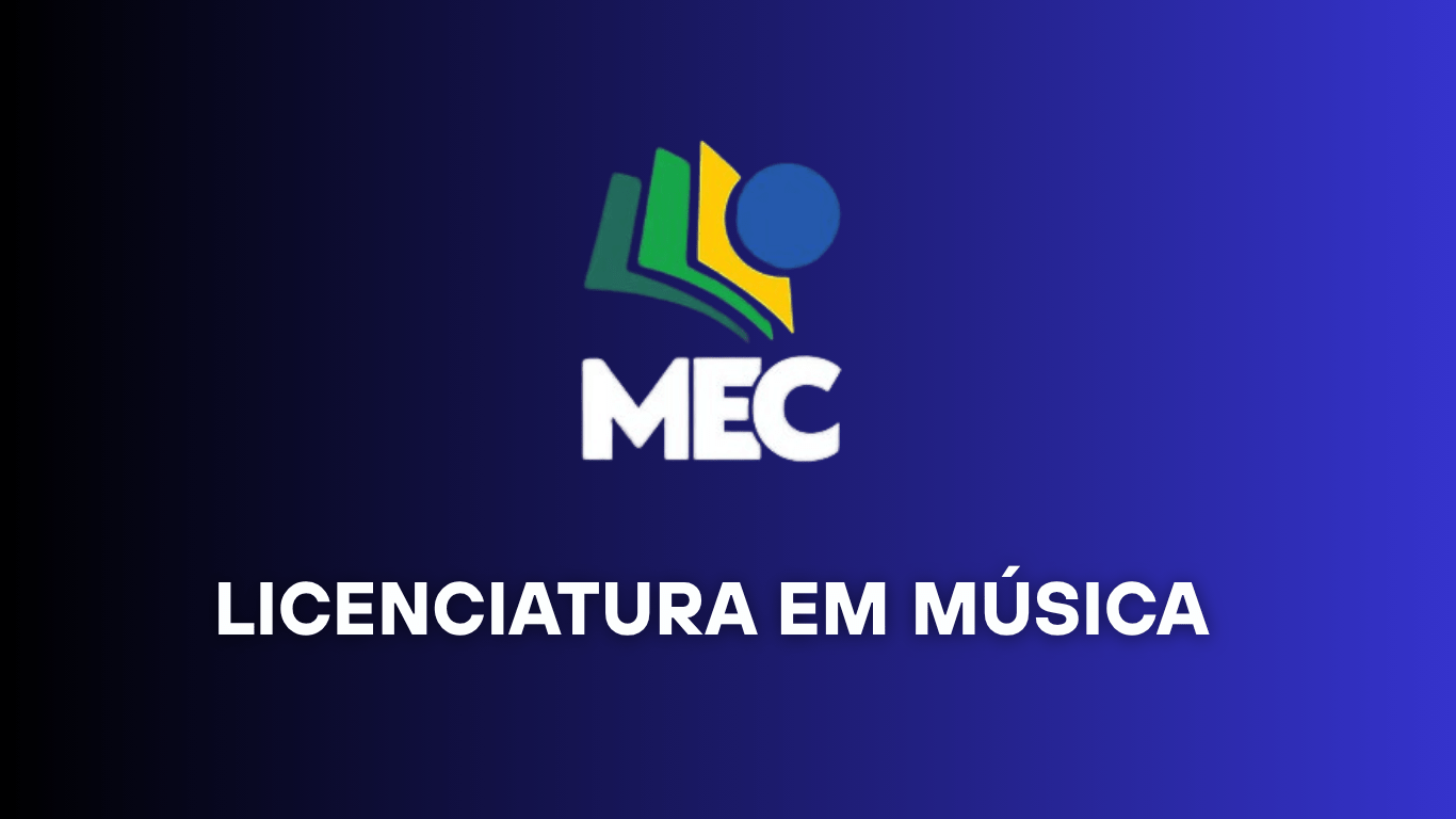 Curso de Música Grátis pelo MEC: Inscrições Abertas para Licenciatura ...
