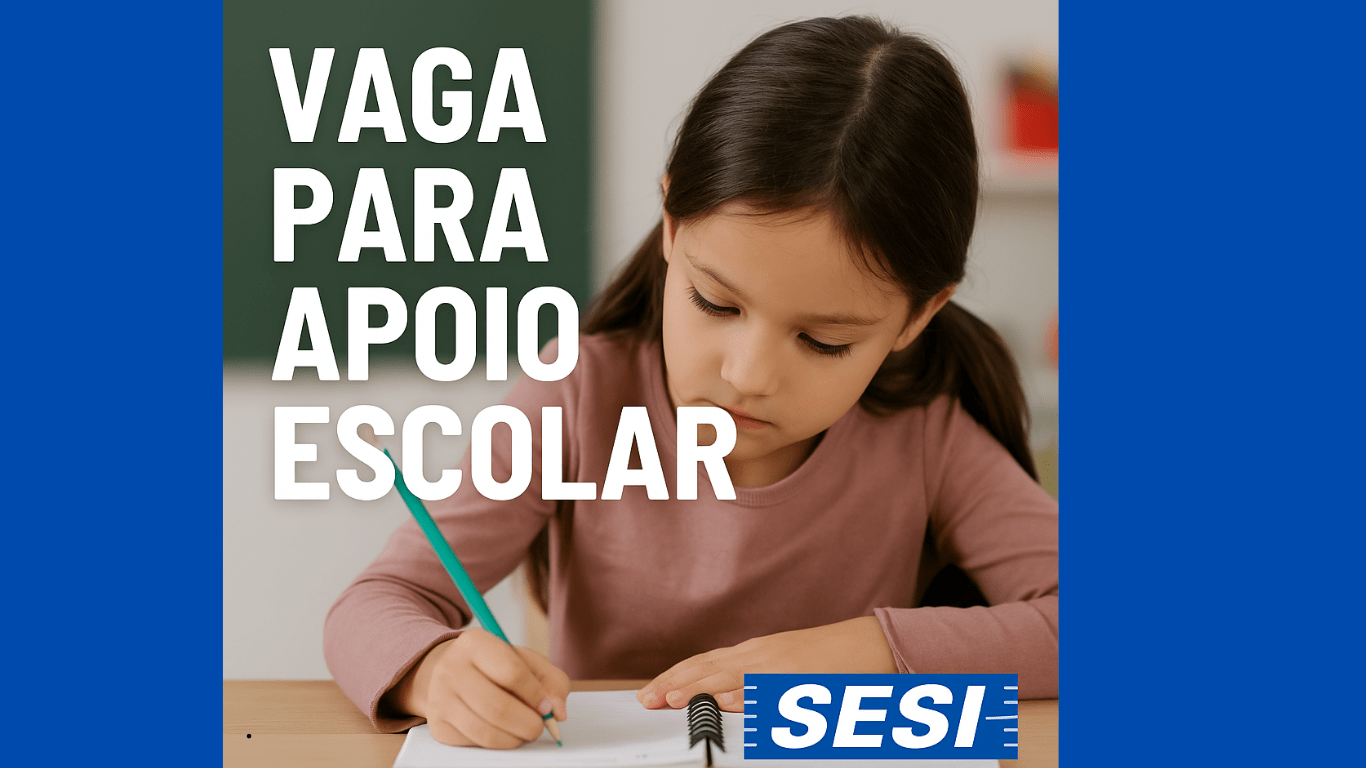 SESI/PE abre vaga para Analista Profissional de Apoio Escolar em ...