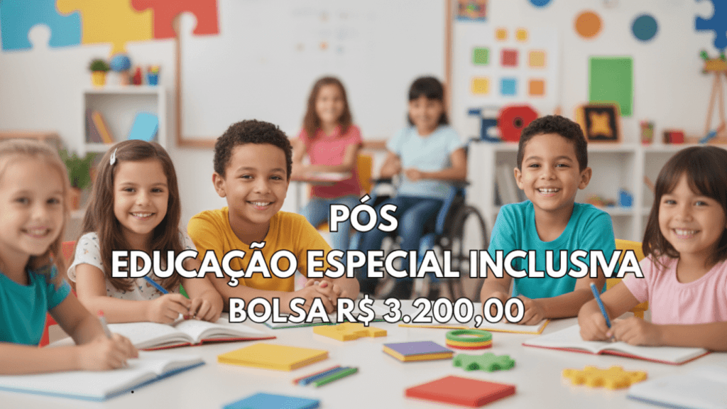Pós-graduação gratuita em Educação Especial Inclusiva na UFG com bolsa ...