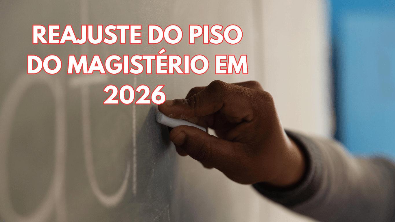 Piso do magistério 2026: previsão de reajuste de 0,37% gera críticas e ...