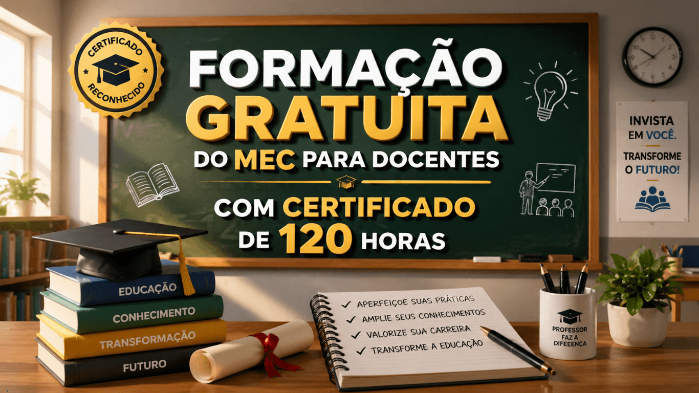 MEC libera 5 mil vagas em curso gratuito de ABP para professores da ...