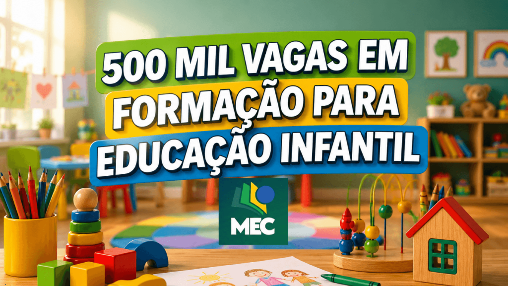 MEC abre mais de 500 mil vagas em curso gratuito sobre educação ...